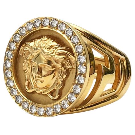 versace medusa ring for sale